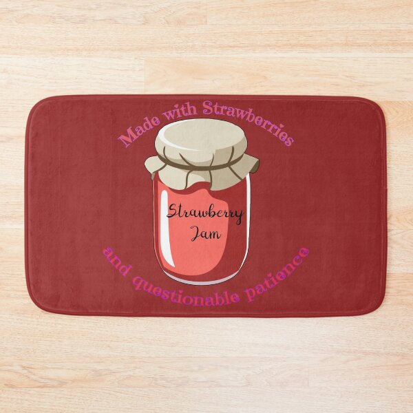 Item preview, Strawberry Jam in a jar canned designed and sold by JennyFinns.
