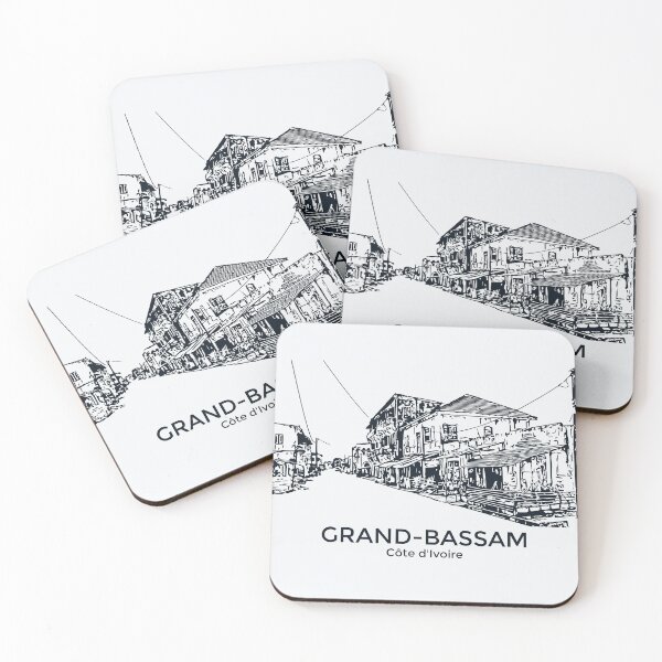 Item preview, Grand-Bassam - Côte d'Ivoire designed and sold by Lakeric Cityscapes.