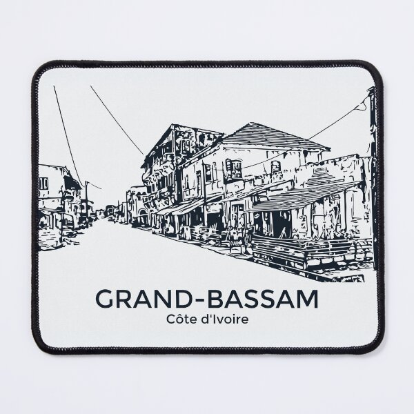 Item preview, Grand-Bassam - Côte d'Ivoire designed and sold by Lakeric Cityscapes.