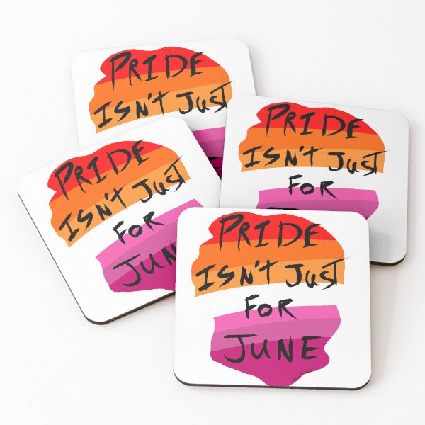 Item preview, Pride isnt Just for June Lesbian designed and sold by PaintedFoxMask.