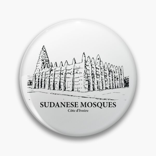 Item preview, Sudanese Mosques - Côte d'Ivoire designed and sold by Lakeric.