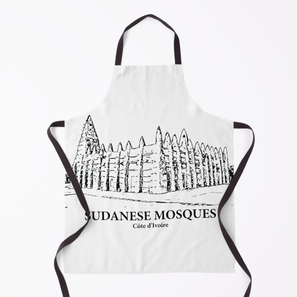 Item preview, Sudanese Mosques - Côte d'Ivoire designed and sold by Lakeric Cityscapes.