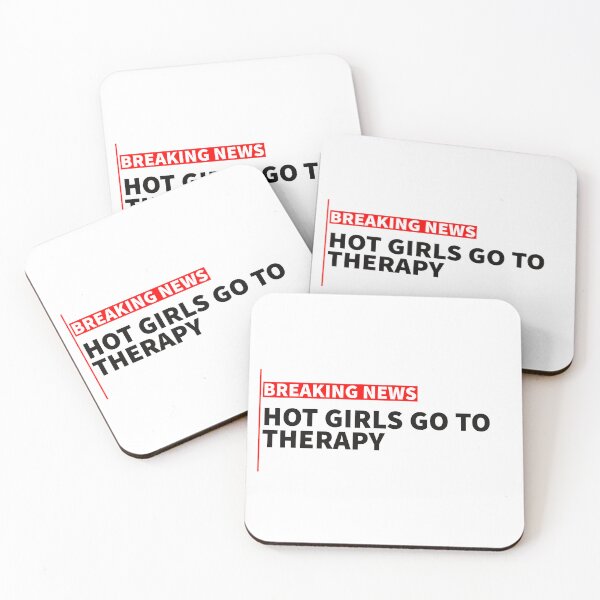 Item preview, breaking news: hot girls go to therapy designed and sold by sarabye.