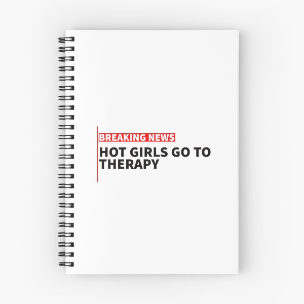 Item preview, breaking news: hot girls go to therapy designed and sold by sarabye.