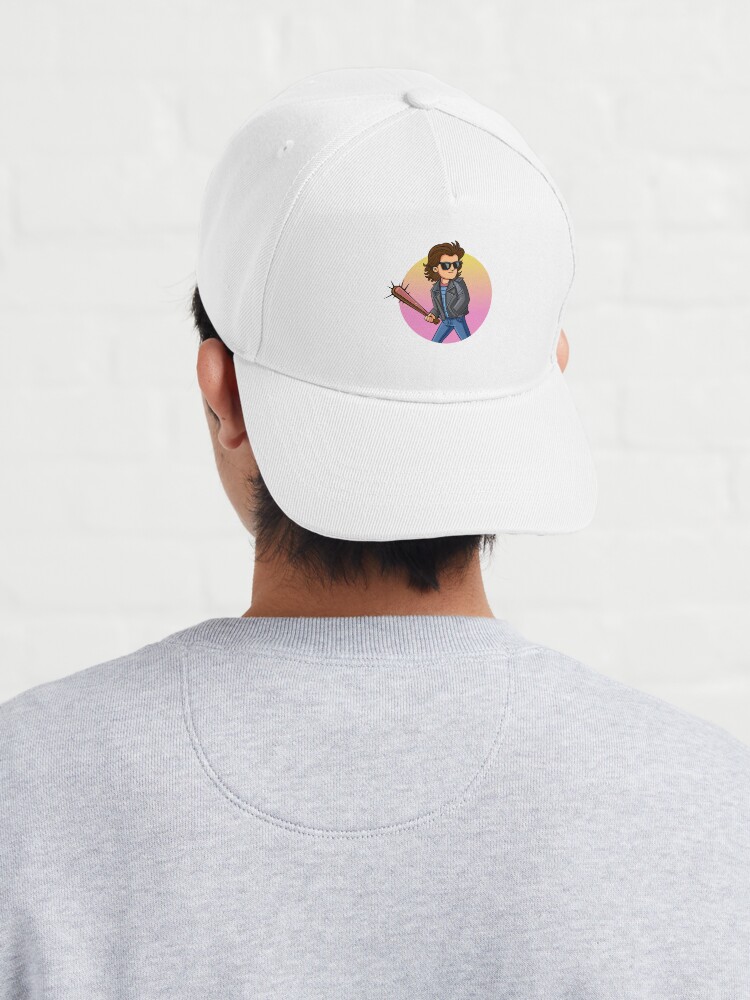 Thumbnail 4 of 7, Cap, Stranger Things Steve harrington designed and sold by timegraf.