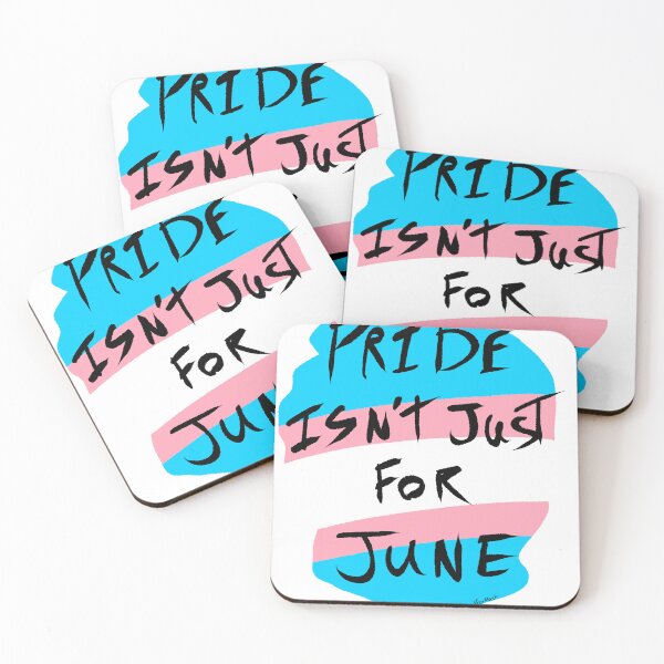 Item preview, Pride Isnt Just For June Transgender designed and sold by PaintedFoxMask.