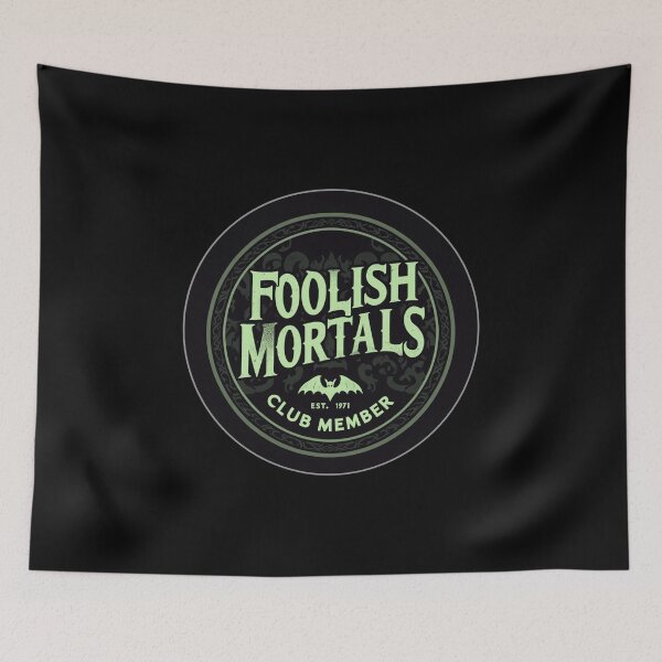 Item preview, Vintage Foolish Mortals Club Member - Ghastly Green designed and sold by SuperCaliFabulous™.