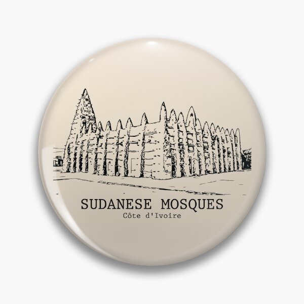 Item preview, Sudanese Mosques - Côte d'Ivoire designed and sold by Lakeric.