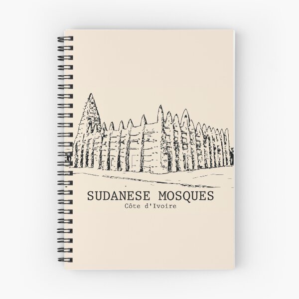 Item preview, Sudanese Mosques - Côte d'Ivoire designed and sold by Lakeric Cityscapes.