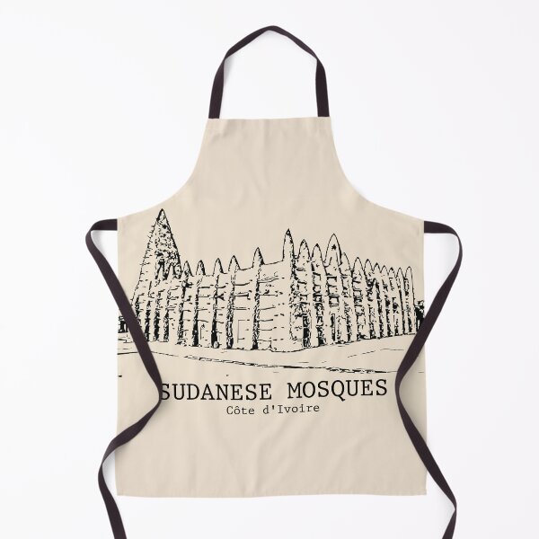 Item preview, Sudanese Mosques - Côte d'Ivoire designed and sold by Lakeric Cityscapes.