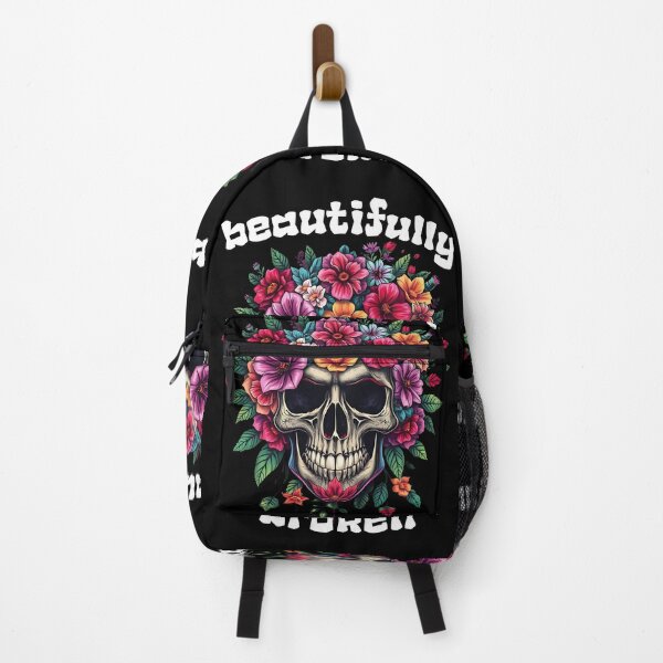 Item preview, Beautifully Broken: Floral Skull designed and sold by GracefulPODshop.