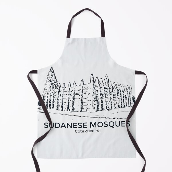 Item preview, Sudanese Mosques - Côte d'Ivoire designed and sold by Lakeric Cityscapes.