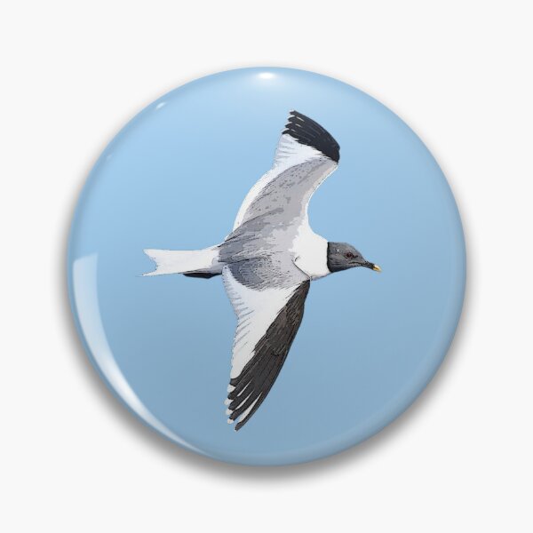 Item preview, Sabine's Gull Flying Color Design  designed and sold by designsasstultd.