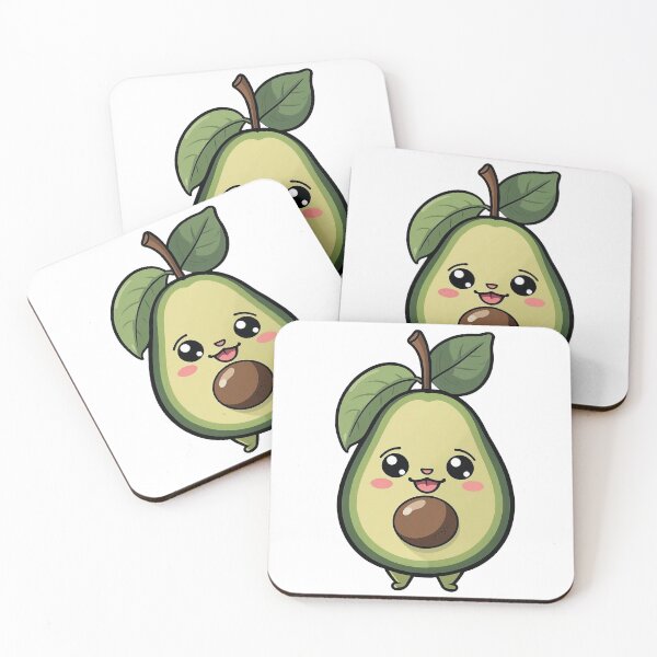 Item preview, Cute Avocado Friendly Food designed and sold by juglow95.