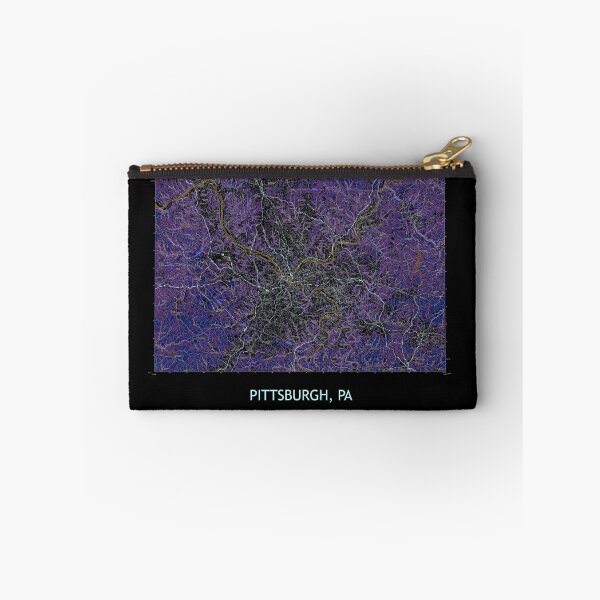 Item preview, Pittsburgh, PA 100K Topographical Map Dark designed and sold by PGHPhotoCo.