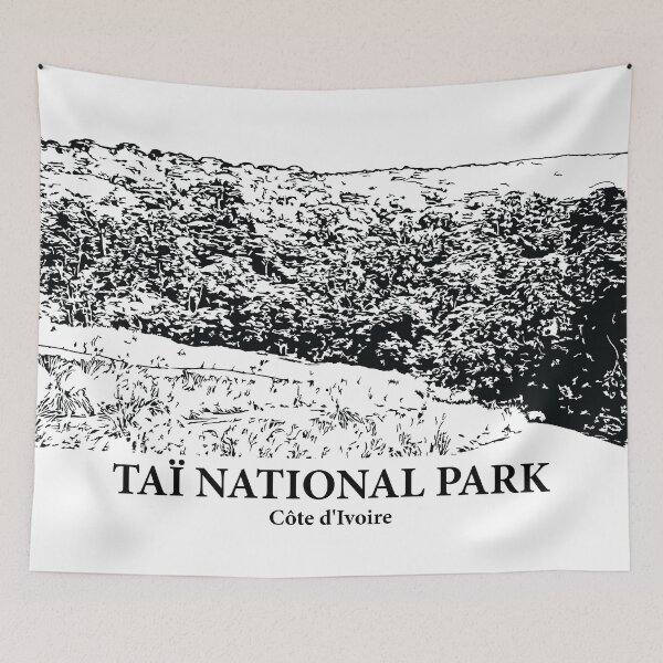Item preview, Taï National Park - Côte d'Ivoire designed and sold by Lakeric Cityscapes.