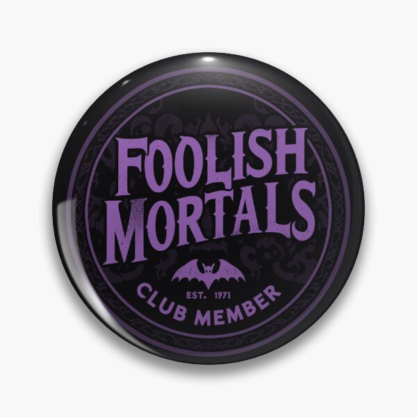 Item preview, Vintage Foolish Mortals Club Member - Phantom Purple  designed and sold by SuperCaliFabulous™.