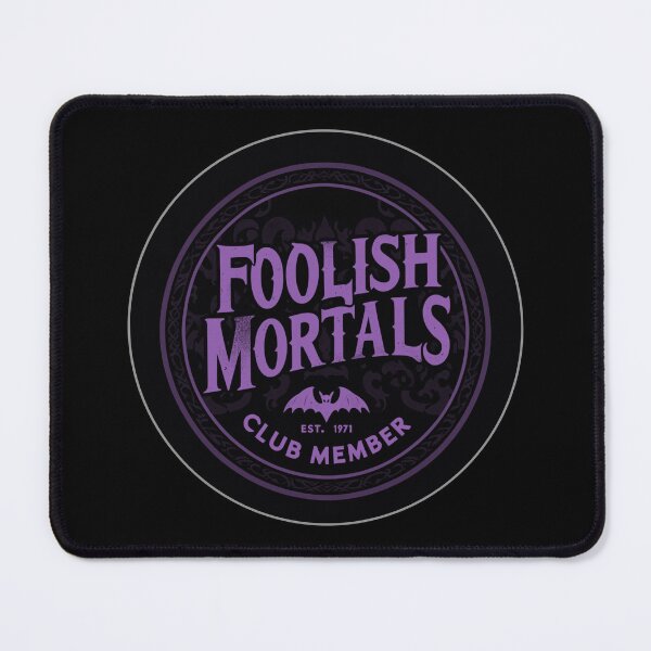 Item preview, Vintage Foolish Mortals Club Member - Phantom Purple designed and sold by SuperCaliFabulous™.