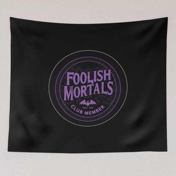 Item preview, Vintage Foolish Mortals Club Member - Phantom Purple  designed and sold by SuperCaliFabulous™.
