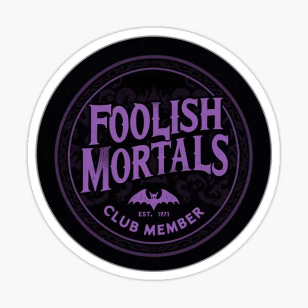 Artikel-Vorschau von Vintage Foolish Mortals Club Mitglied - Phantom Purple, designt und verkauft von SuperCaliFabulous™.