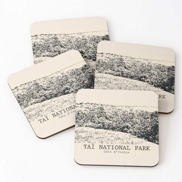 Item preview, Taï National Park - Côte d'Ivoire designed and sold by Lakeric Cityscapes.