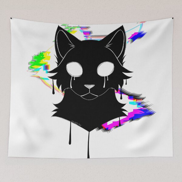 Item preview, Glitch Cat designed and sold by PaintedFoxMask.