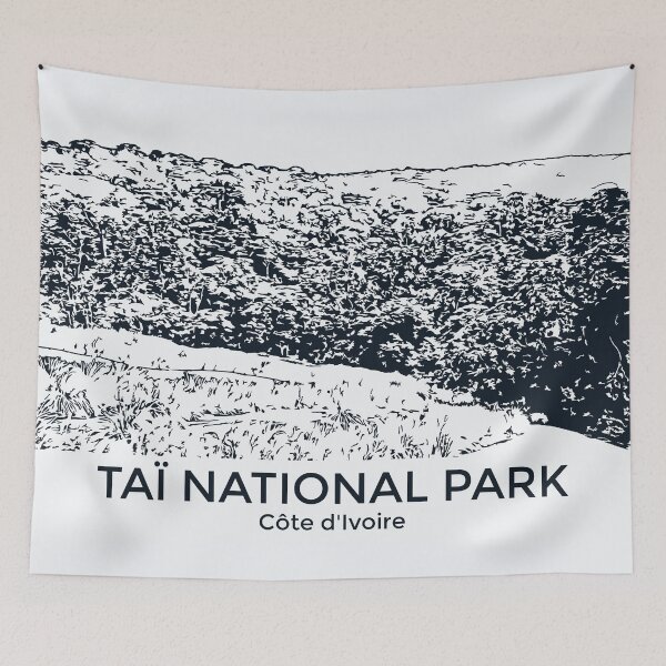 Item preview, Taï National Park - Côte d'Ivoire designed and sold by Lakeric Cityscapes.