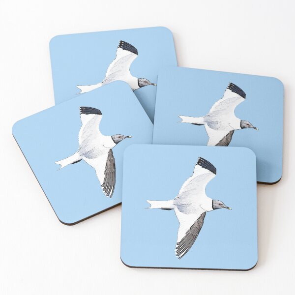Item preview, Sabine's Gull Flying Black Alternate Design  designed and sold by designsasstultd.