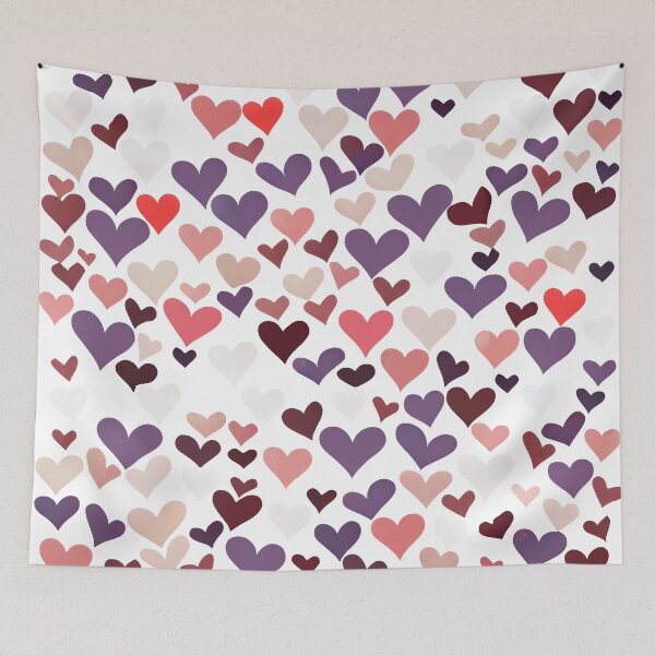 Item preview, Many colorful beautiful hearts designed and sold by ChernivtsiSkoda.