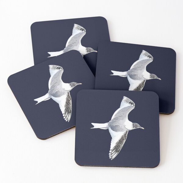 Item preview, Sabine's Gull Flying White Alternate Design  designed and sold by designsasstultd.