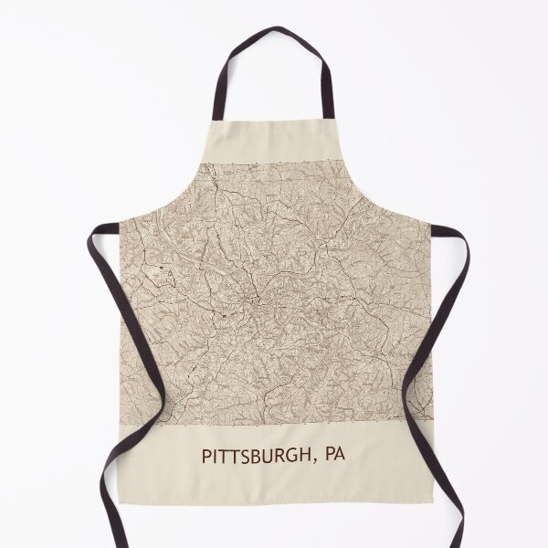 Item preview, Pittsburgh, PA 100K Topographical Map Vintage designed and sold by PGHPhotoCo.