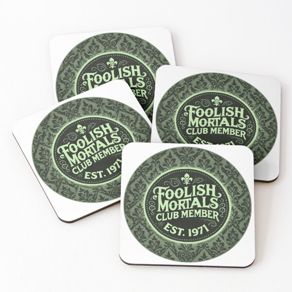 Item preview, Original Foolish Mortals Club Member - Ghastly Green  designed and sold by SuperCaliFabulous™.