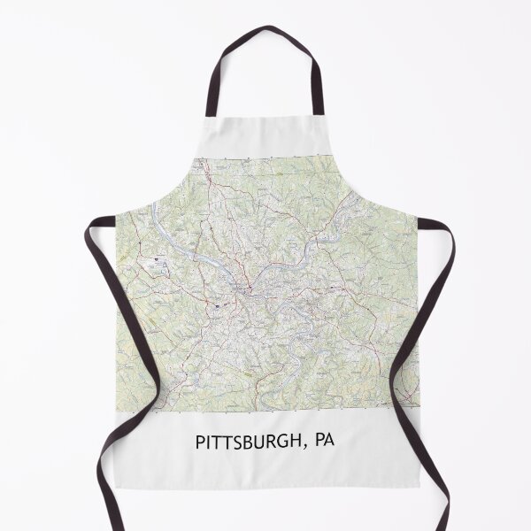 Item preview, Pittsburgh, PA 100K Topographical Map Clean designed and sold by PGHPhotoCo.