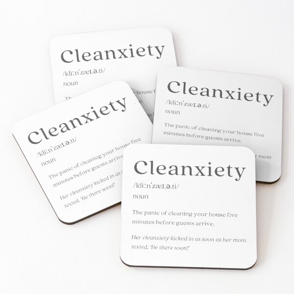 Artikelvorschau, Wörterbuch: Cleanxiety entworfen und verkauft von nature. electrified..