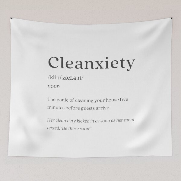 Item preview, Dictionary: Cleanxiety designed and sold by nature. electrified..