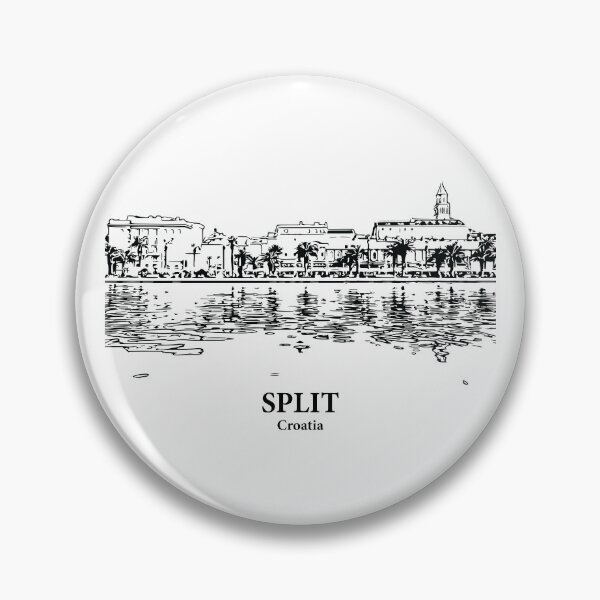 Item preview, Split - Croatia designed and sold by Lakeric Cityscapes.