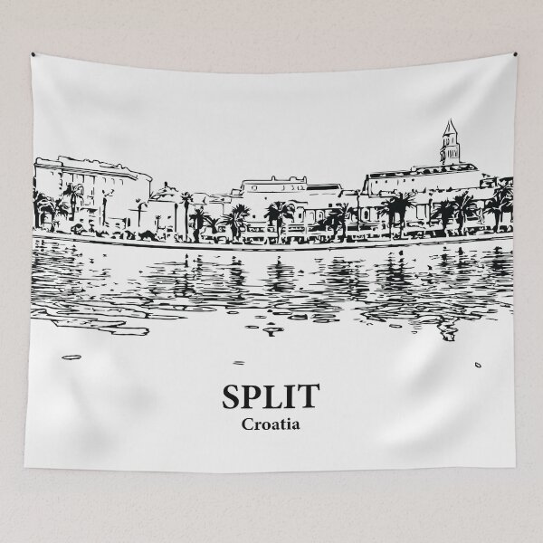 Item preview, Split - Croatia designed and sold by Lakeric Cityscapes.