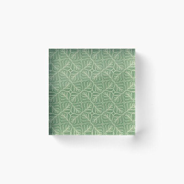 Item preview, Green zentangle leafs designed and sold by Zenclover.