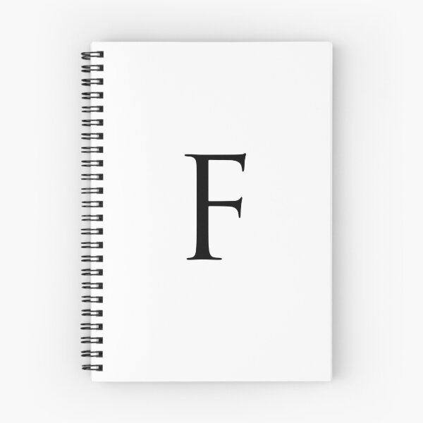 Item preview, Capital Letter F - Stylish Serif Font (Black) designed and sold by STUDIO-72.