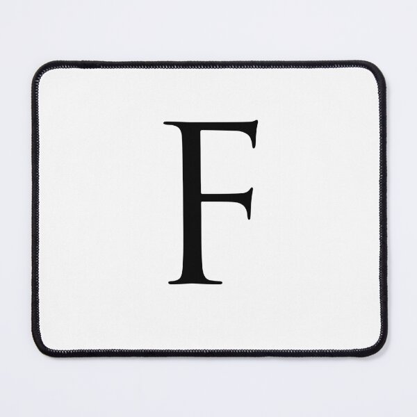 Item preview, Capital Letter F - Stylish Serif Font (Black) designed and sold by STUDIO-72.