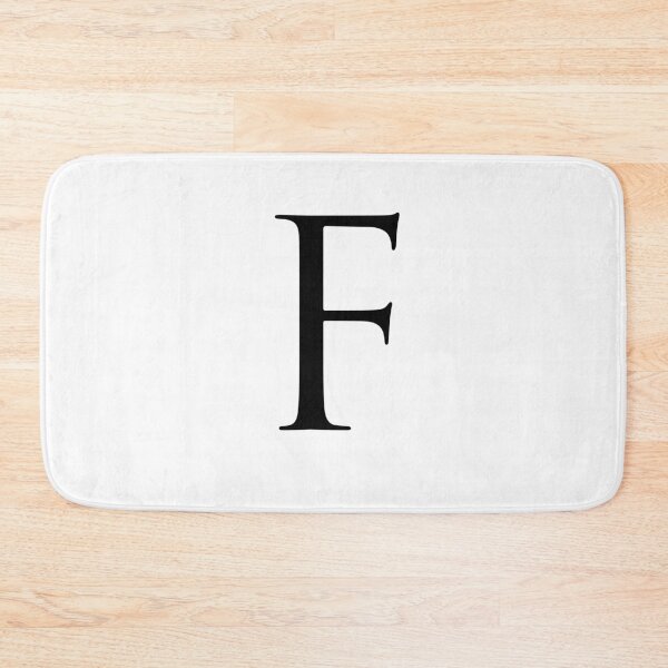 Item preview, Capital Letter F - Stylish Serif Font (Black) designed and sold by STUDIO-72.