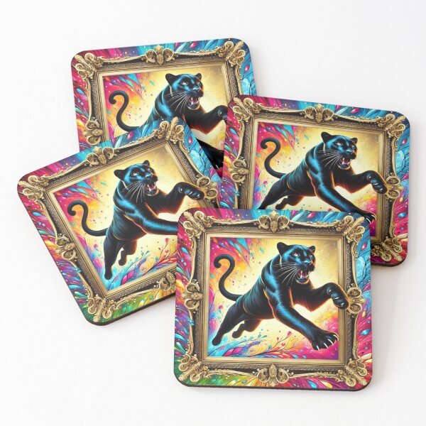 Item preview, black panther  designed and sold by 3free3street - Neon & Graffiti Digital Art.