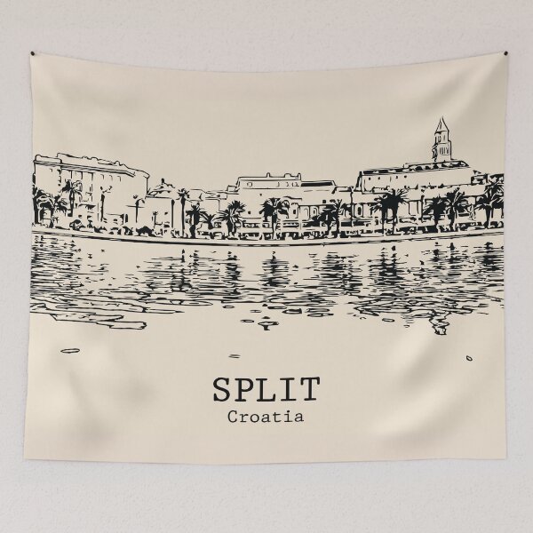 Item preview, Split - Croatia designed and sold by Lakeric Cityscapes.
