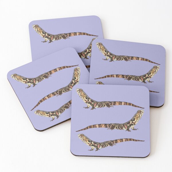 Item preview, C is for Chinese Crocodile Lizard,Chinese Crocodile Lizard – Unique Reptile from Southeast Asia Wildlife Illustration designed and sold by PrettylittlepastelUk.