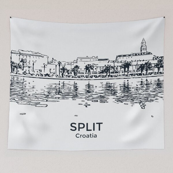 Item preview, Split - Croatia designed and sold by Lakeric Cityscapes.