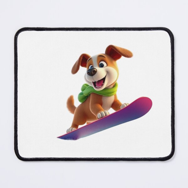 Artikelvorschau, Hund fährt Snowboard entworfen und verkauft von VladisWorld.