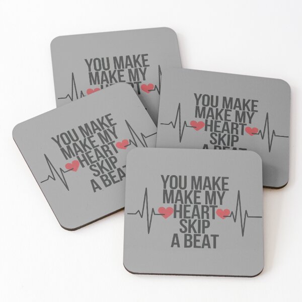 Item preview, Valentine's Day. You Make My Heart Skip A Beat designed and sold by thespecialtyhub.