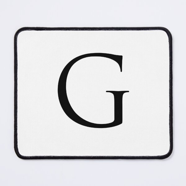 Item preview, Capital Letter G - Stylish Serif Font (Black) designed and sold by STUDIO-72.