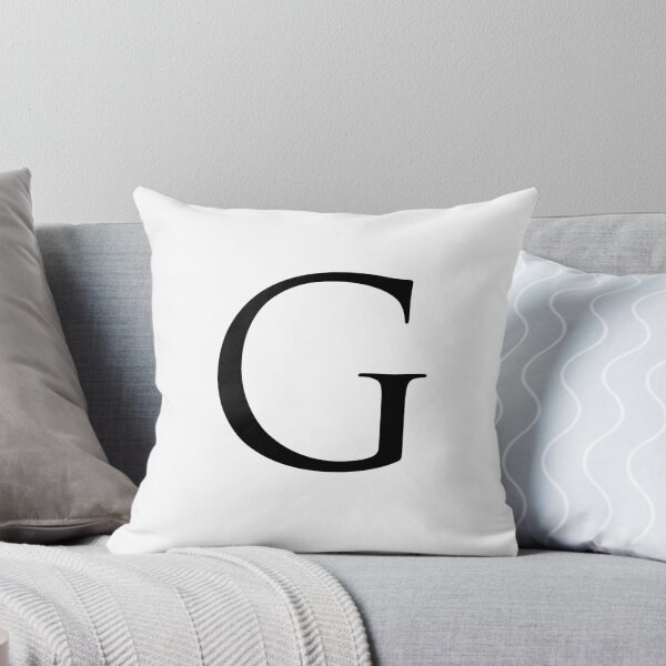 Item preview, Capital Letter G - Stylish Serif Font (Black) designed and sold by STUDIO-72.