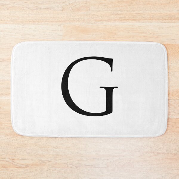 Item preview, Capital Letter G - Stylish Serif Font (Black) designed and sold by STUDIO-72.